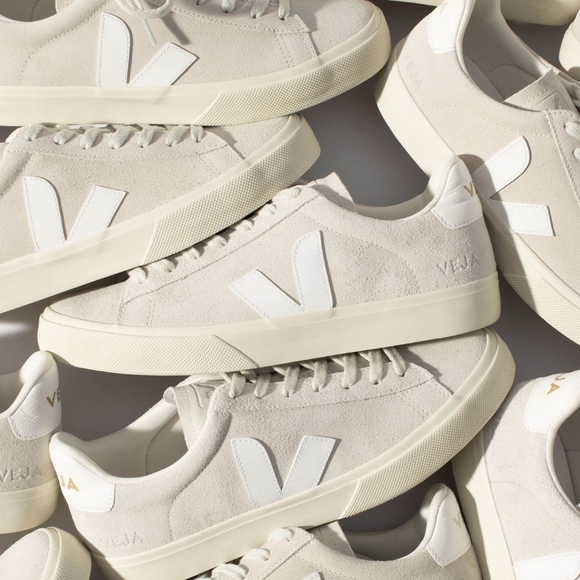 Veja Shoes - Veja Campo Suede Sneaker - "Natural White"